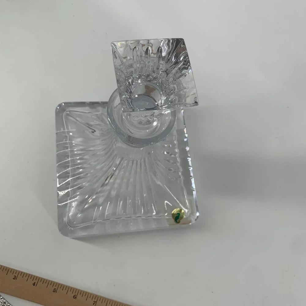 Waterford Crystal Clarion Ships Decanter Square Lead Crystal Made in Slovenia